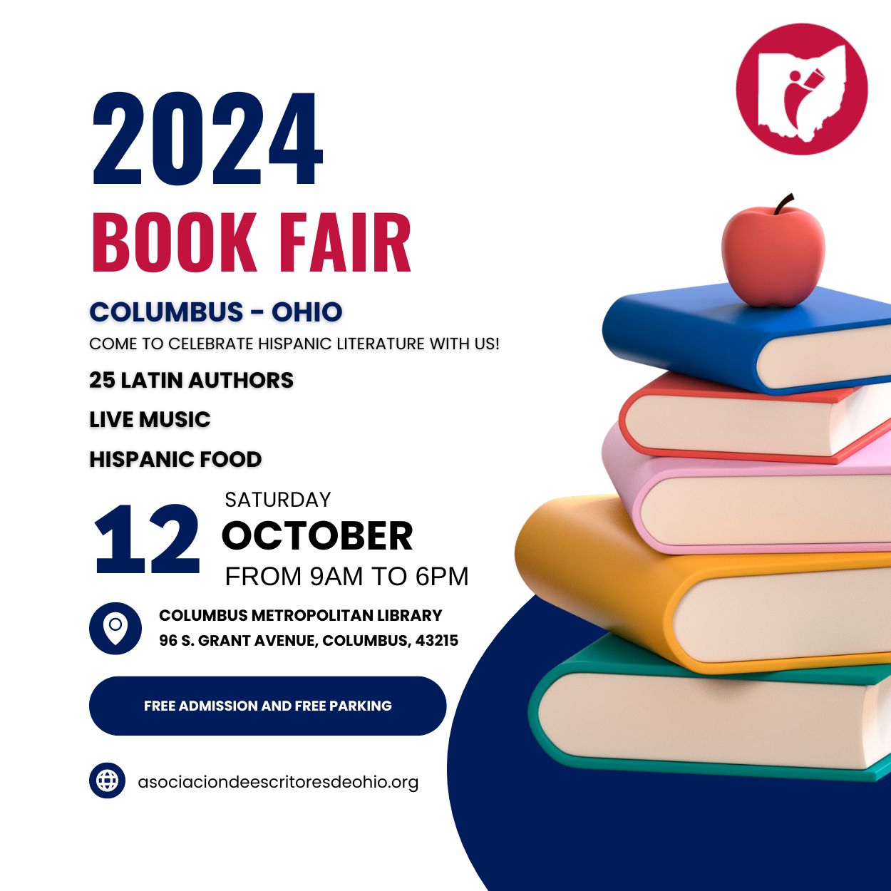 Book Fair in Columbus, Ohio 2024 The Ohio Writers Association