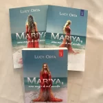 Portada de la trilogía Mariya, una mujer de mil secretos de Lucy Orta (Vol. 1-3).